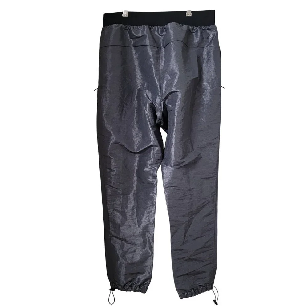 Adidas Size M Gray James Harden Traveler Basketball Track Windbreaker Pants